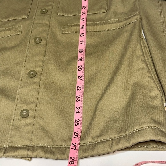 Hang Ten Women's Green Jacket with Faux Fur Collar small - Picture 11 of 12